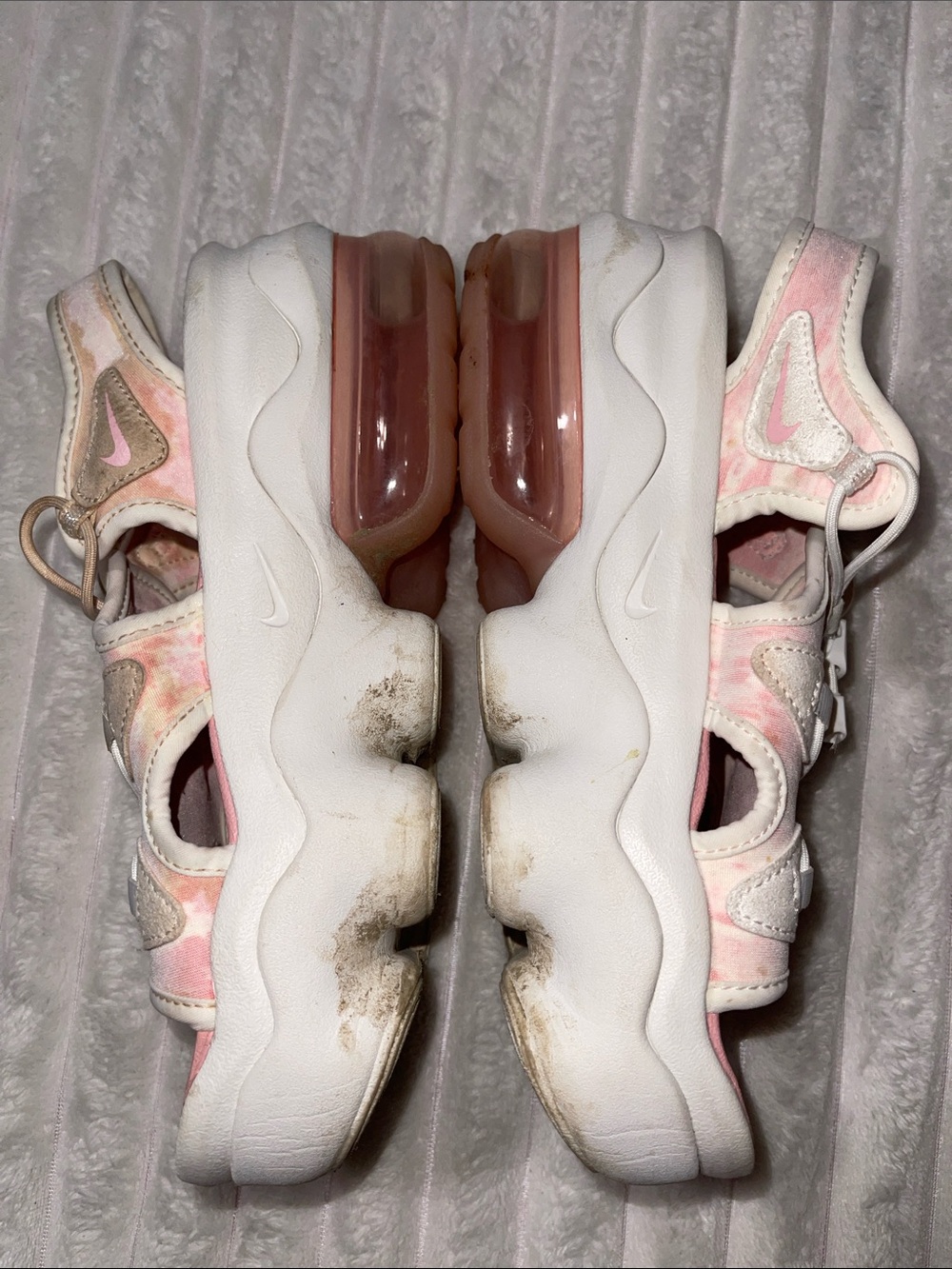 Nike Air Max Koko Pink and White Sandals | Size 7 - Picture 6 of 6